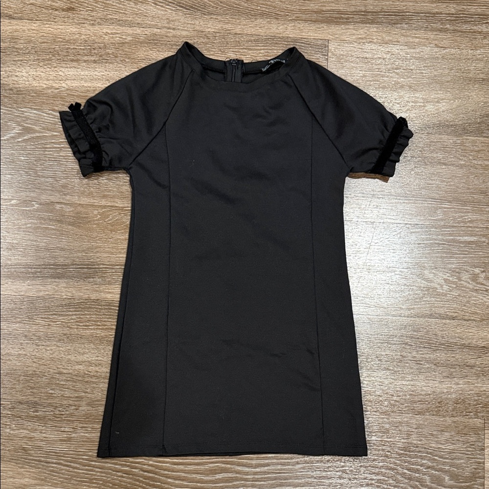 Black Kids Casual Dress